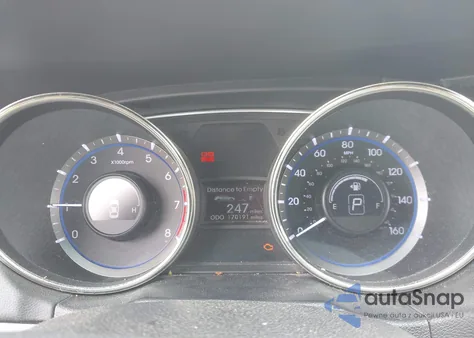 2011 Hyundai Sonata Limited z USA, uszkodzony, nr VIN 5NPEC4AC9BH126053